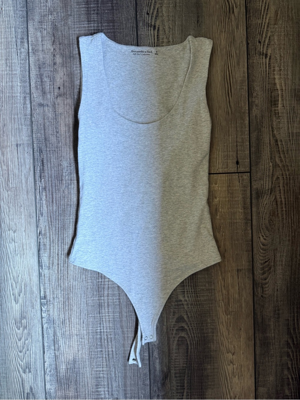 Abercrombie & Fitch Gray Tank Bodysuit